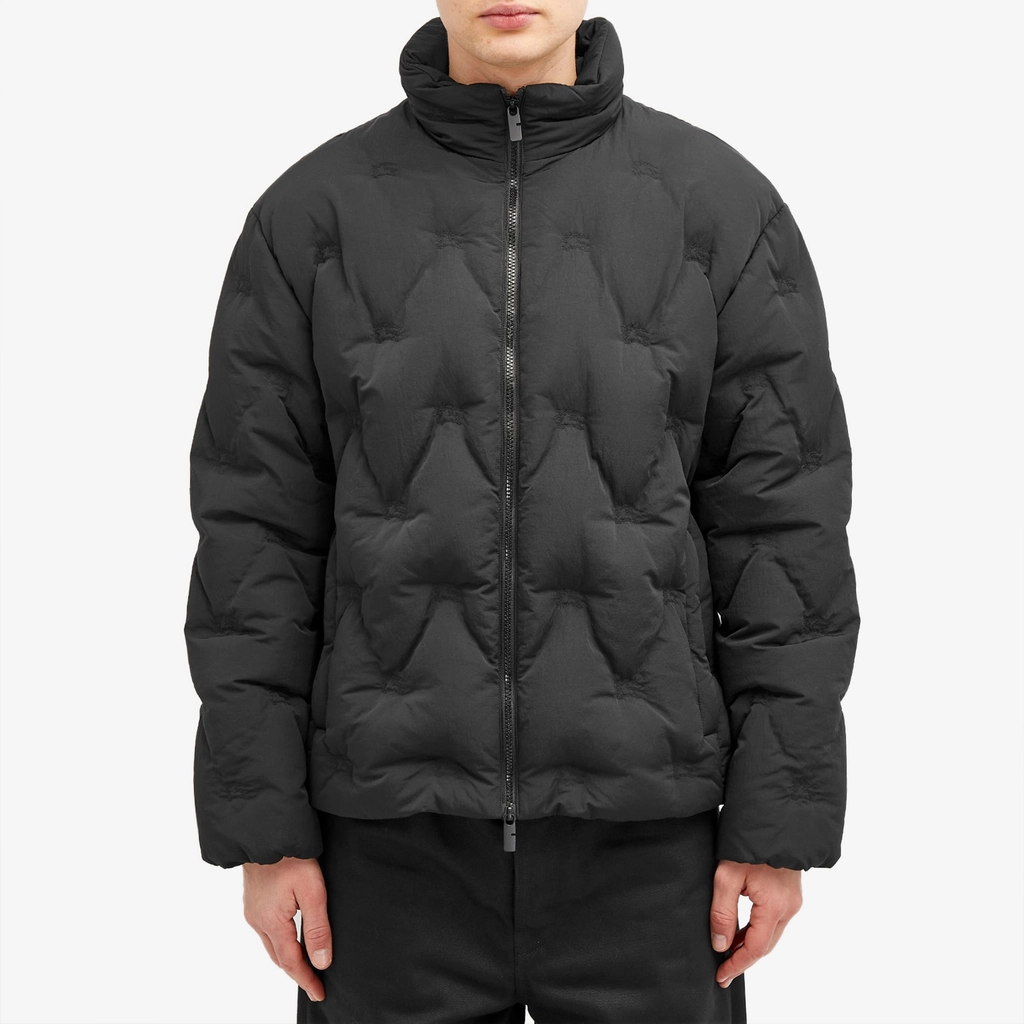 Burberry Men's EKD Embroidered Down Jacket Black