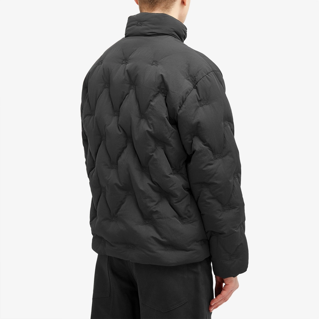 Burberry Men's EKD Embroidered Down Jacket Black