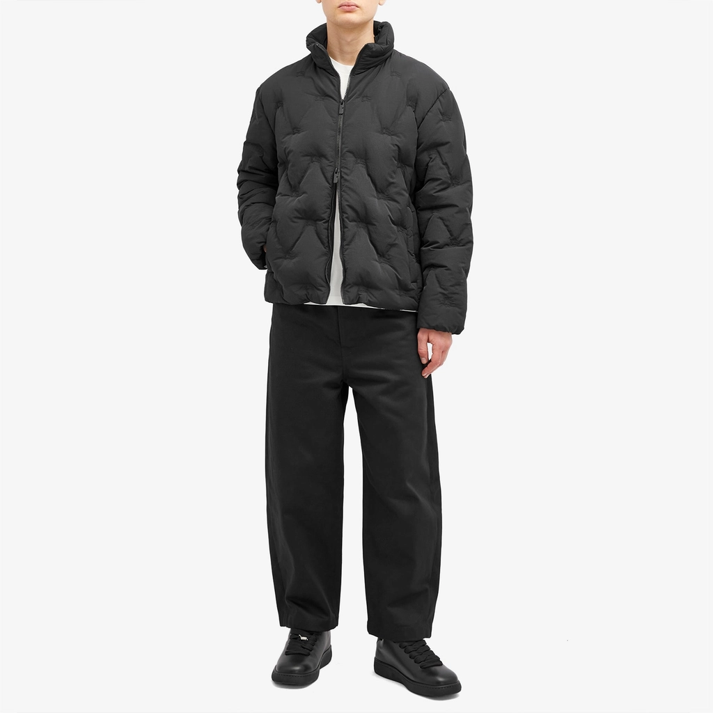 Burberry Men's EKD Embroidered Down Jacket Black