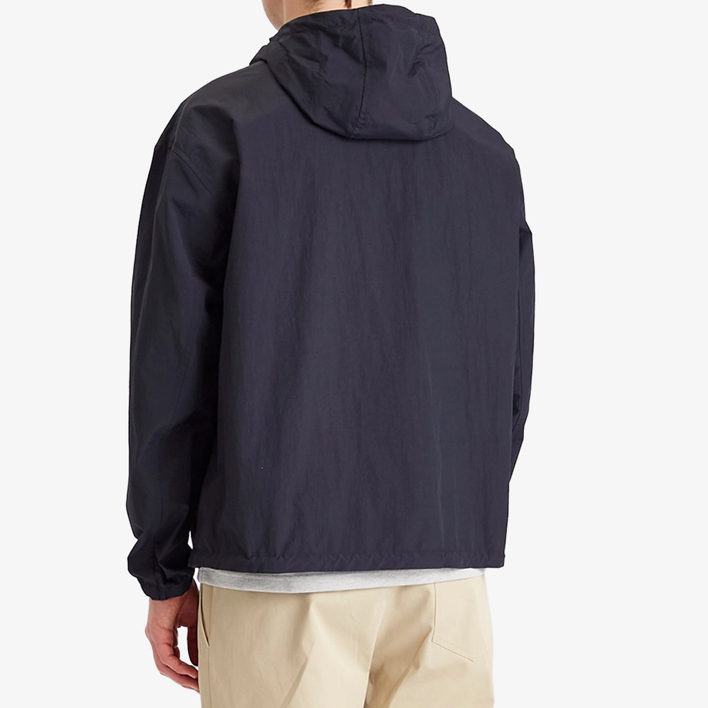 Burberry Men's Flagpole Knit Nylon Windbreaker Indigo