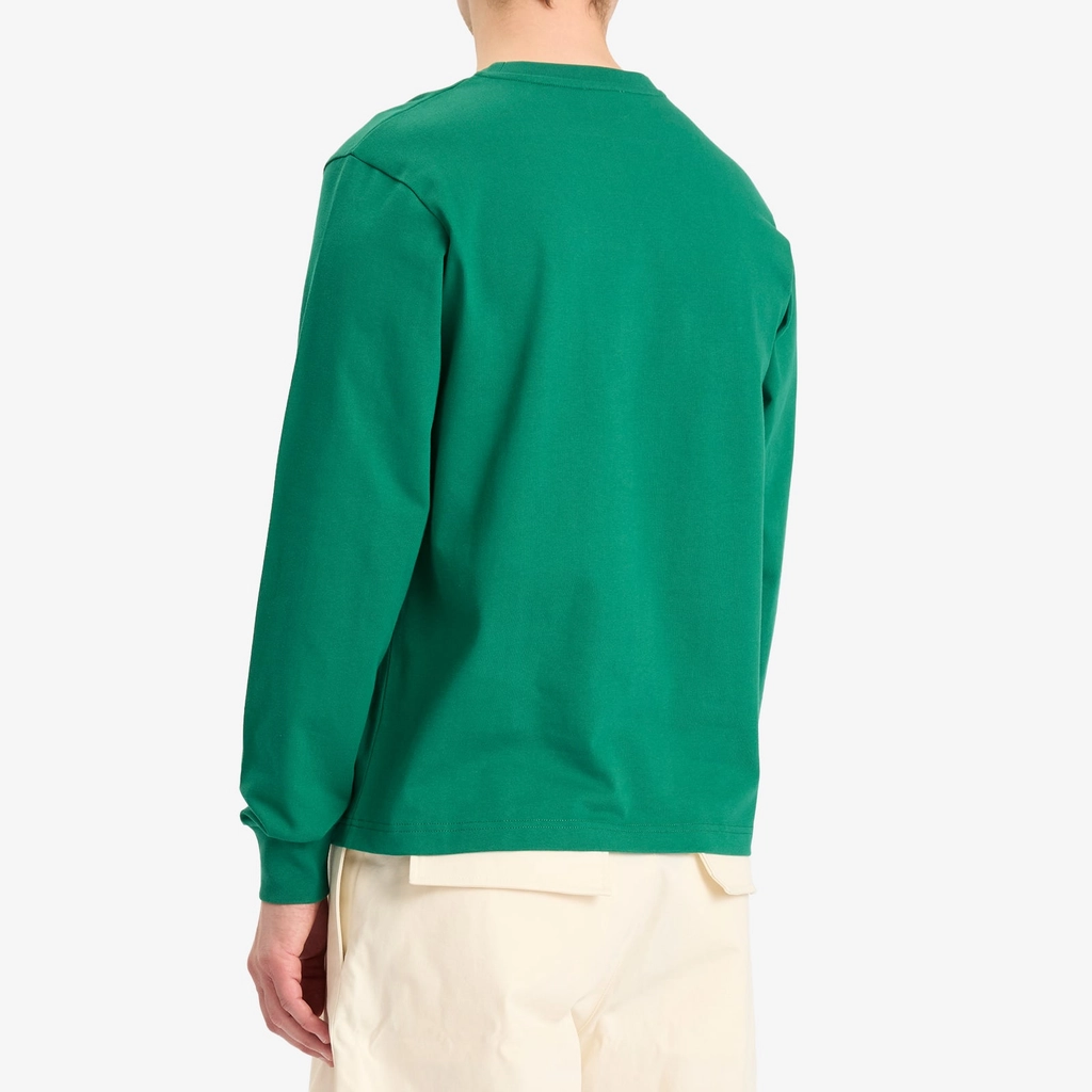 Casablanca Men's Montagne Printed Long Sleeve T-Shirt Green