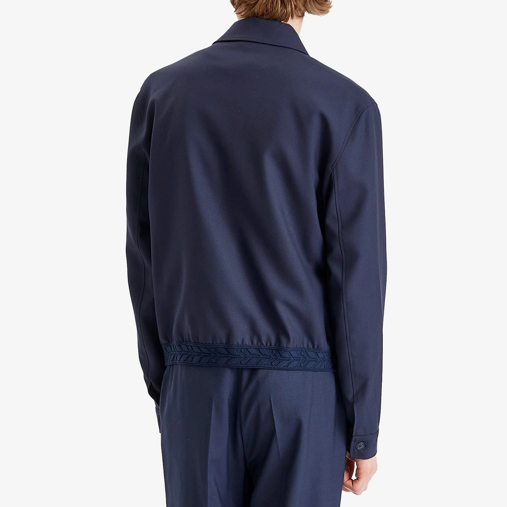 Casablanca Men's Tailored Sports Jacket Navy