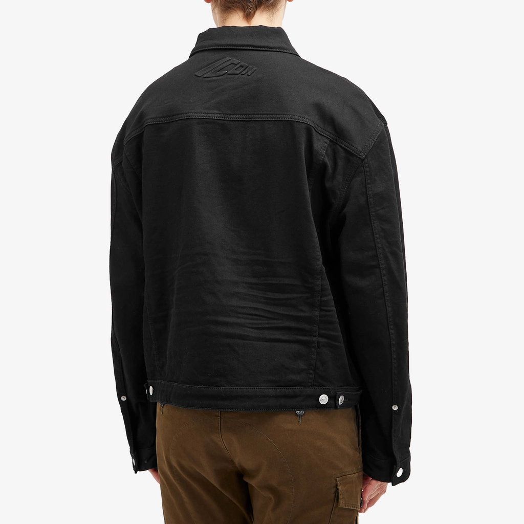 Dsquared2 Men's Icon Black Over Jean Jacket
