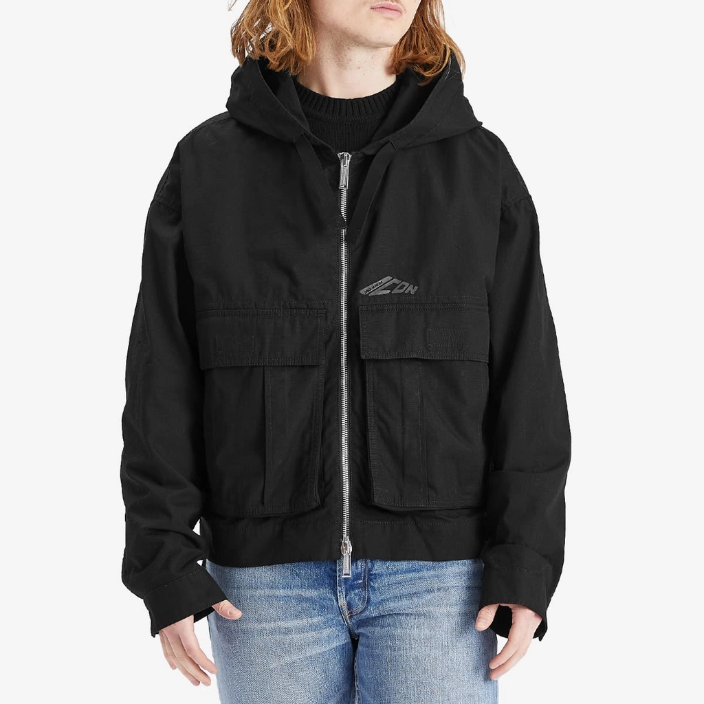 Dsquared2 Men's Icon Ripstop Windbreaker Black