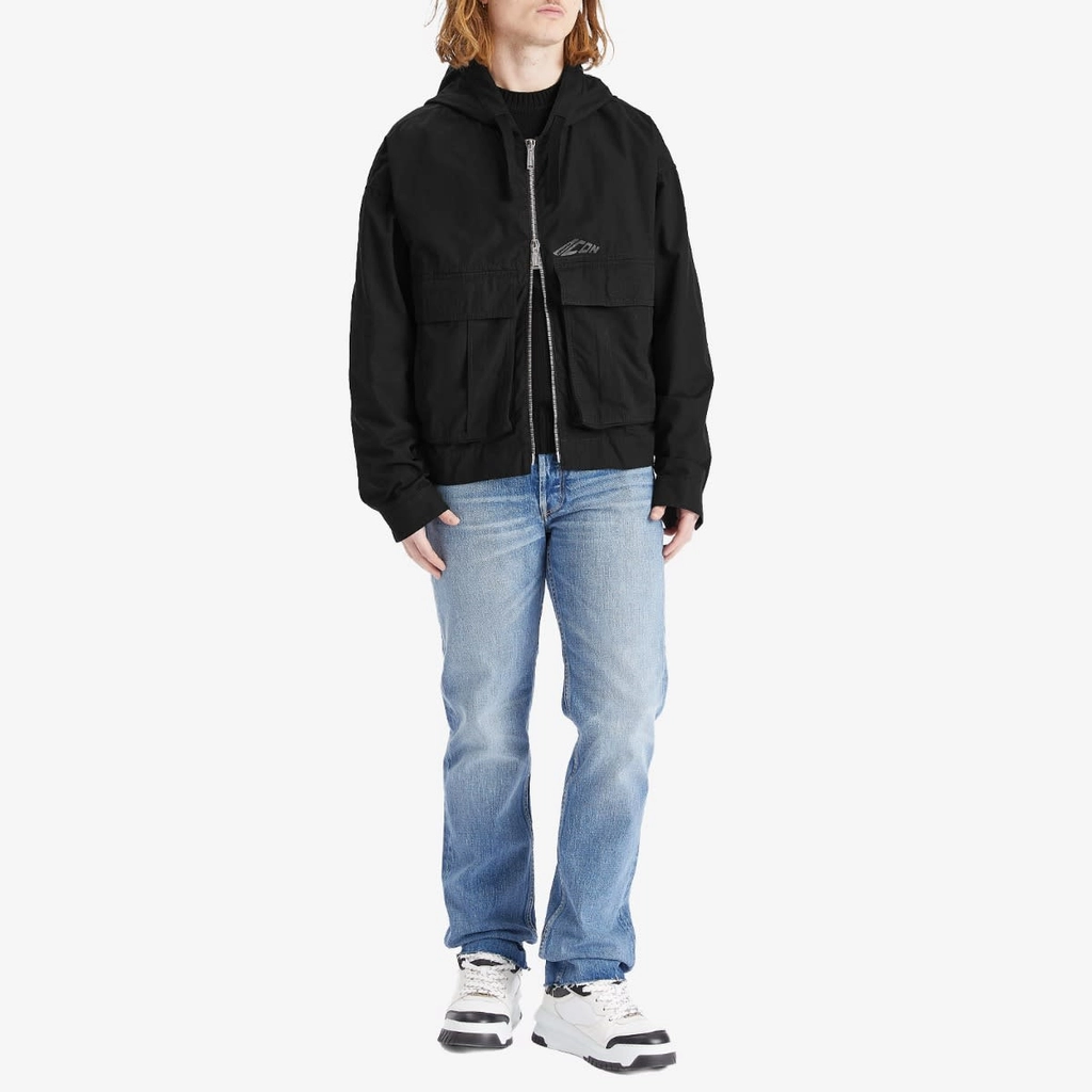 Dsquared2 Men's Icon Ripstop Windbreaker Black