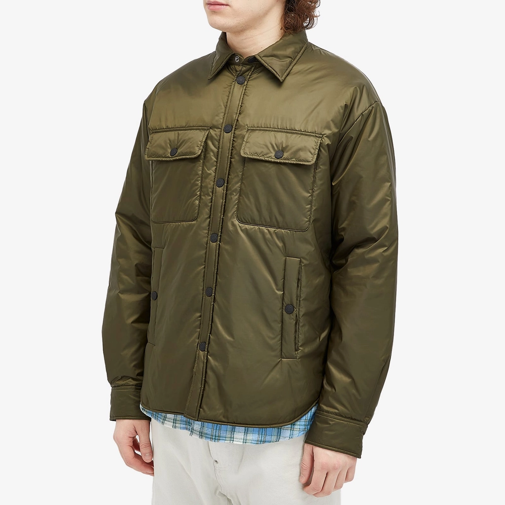 Dsquared2 Men's Light Puffer Shirt Military Green