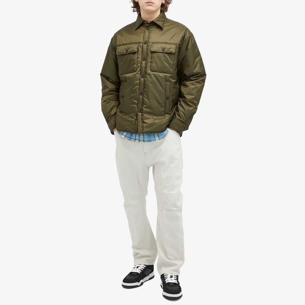 Dsquared2 Men's Light Puffer Shirt Military Green