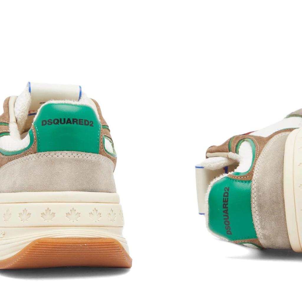 Dsquared2 Men's Sprinter Sneaker Sand/Green