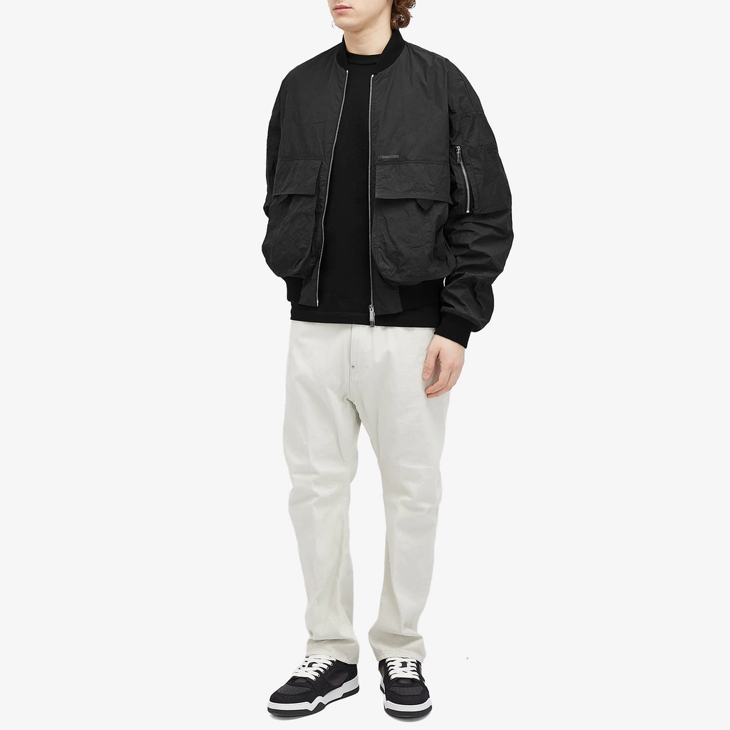Dsquared2 Men's Superlight 80's Bomber Jacket Black
