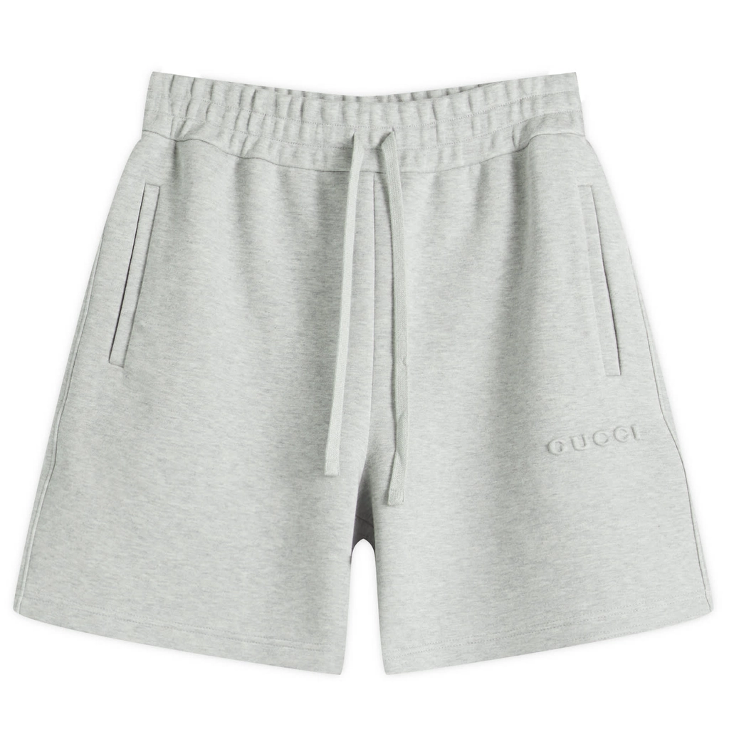 Gucci Men's Sweat Shorts Grey Melange/Mix