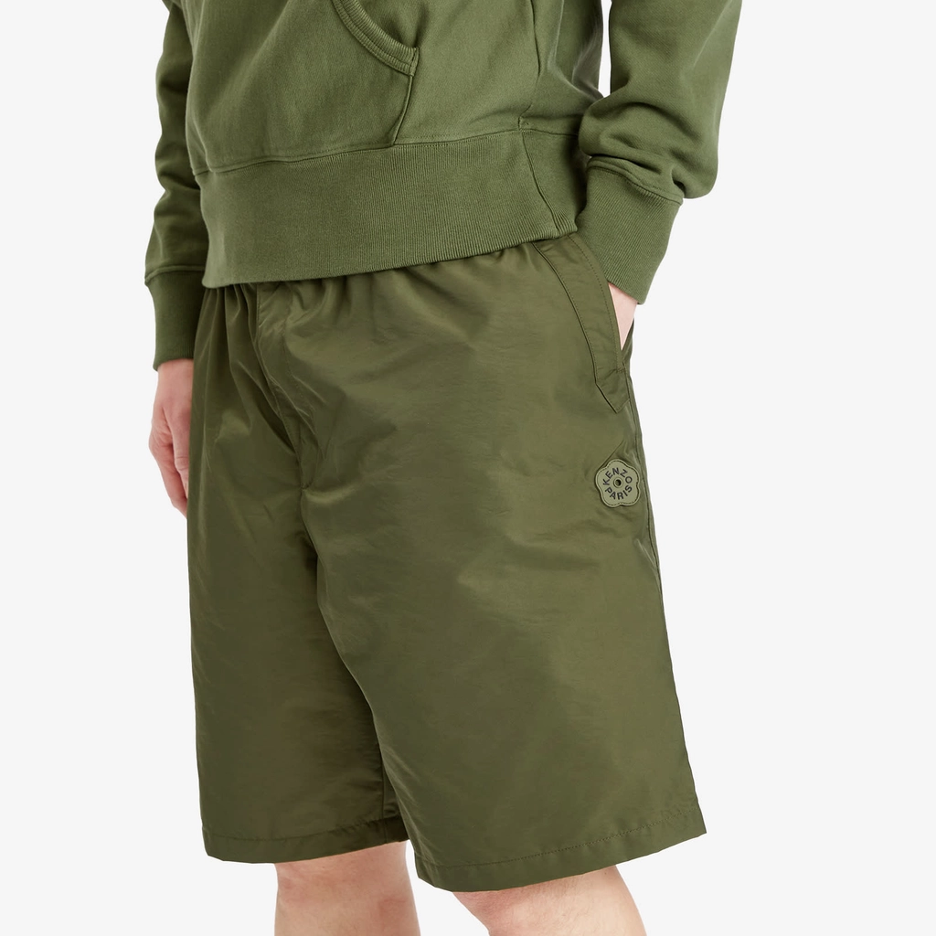Kenzo Men's Boke Flower 2.0 Technical Shorts Khaki