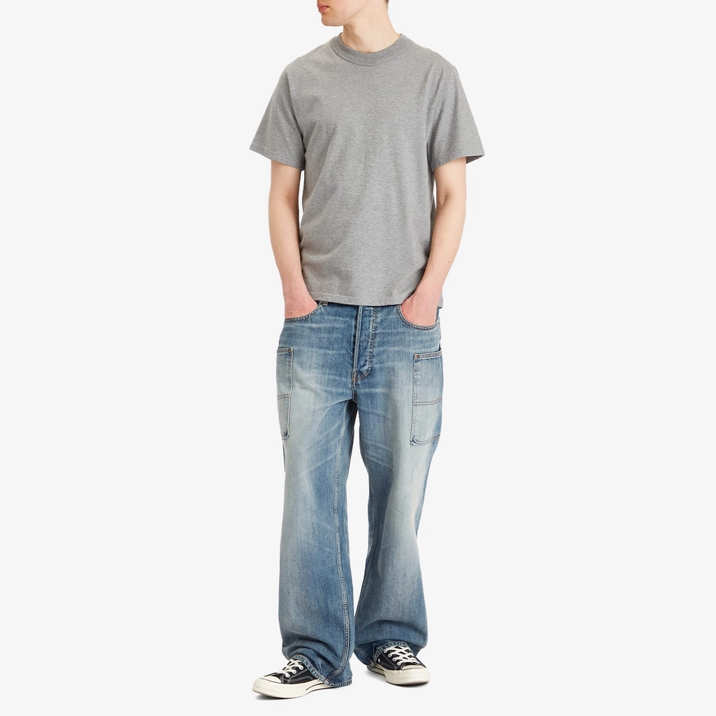 Kenzo Men's Cargo Monkey Fit Jeans Medium Stone Blue