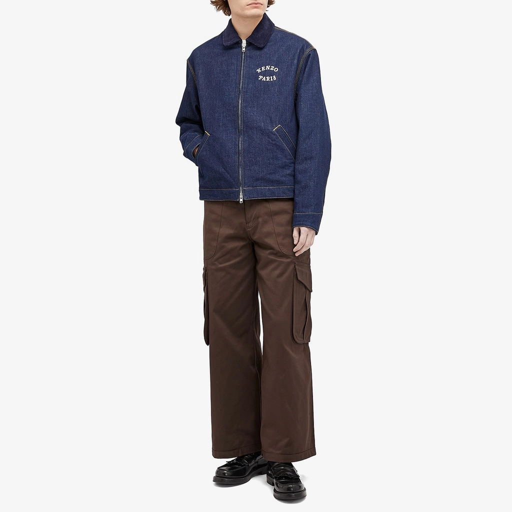 Kenzo Men's Cargo Pants Dark Brown