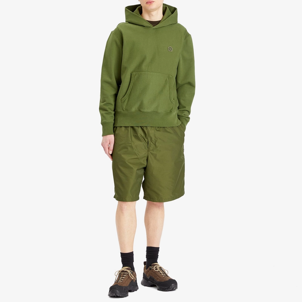 Kenzo Men's Gots Boke Flower 2.0 Embroidered Classic Hoodie Khaki