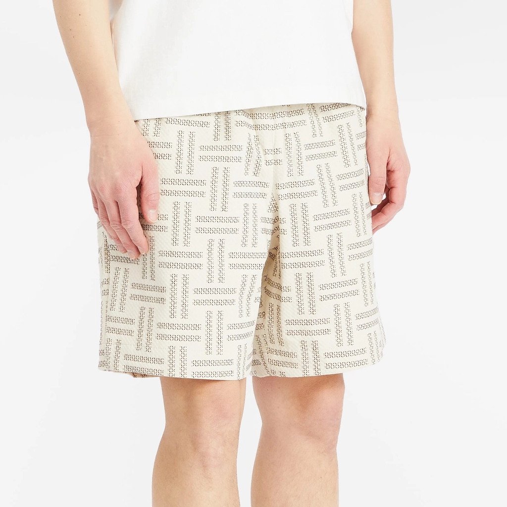 Kenzo Men's Weave Elasticated Shorts Tan