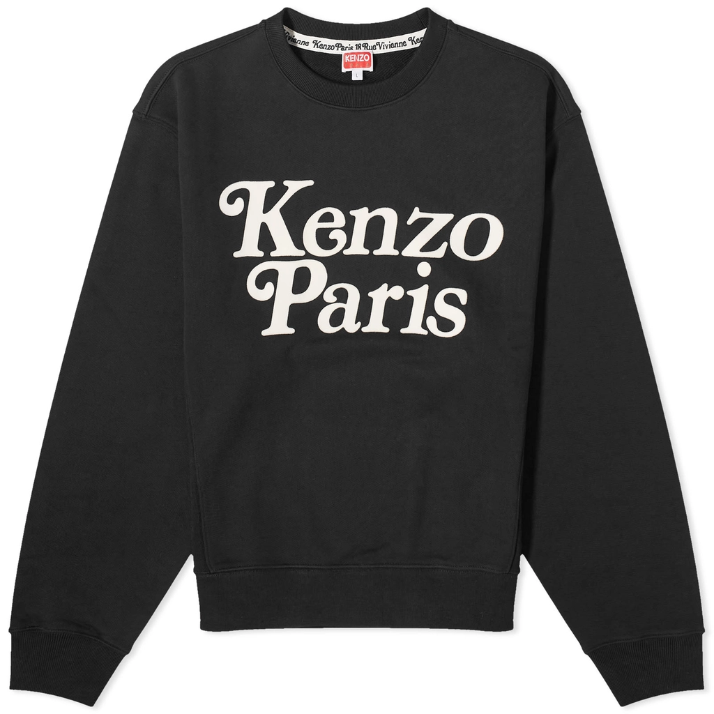 Kenzo Men's x Verdy Classic Crew Sweat Black