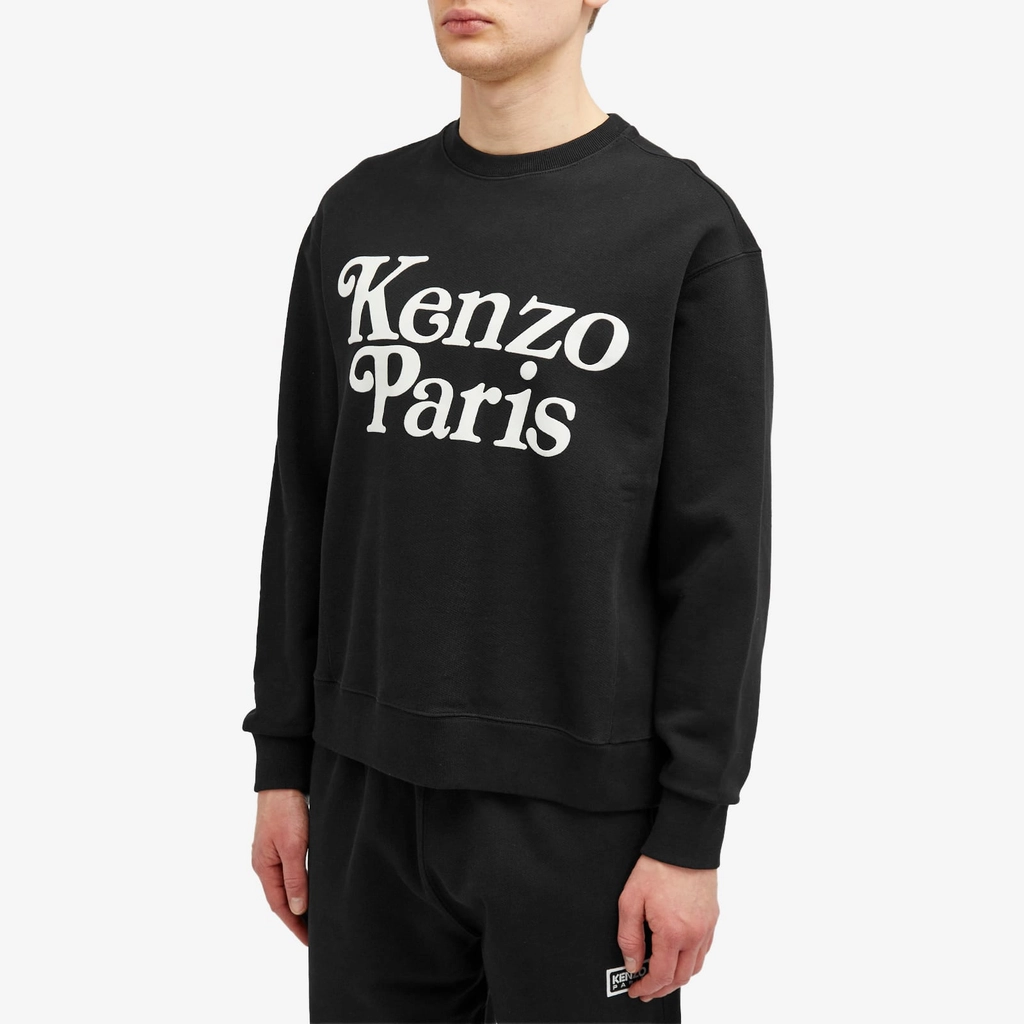 Kenzo Men's x Verdy Classic Crew Sweat Black
