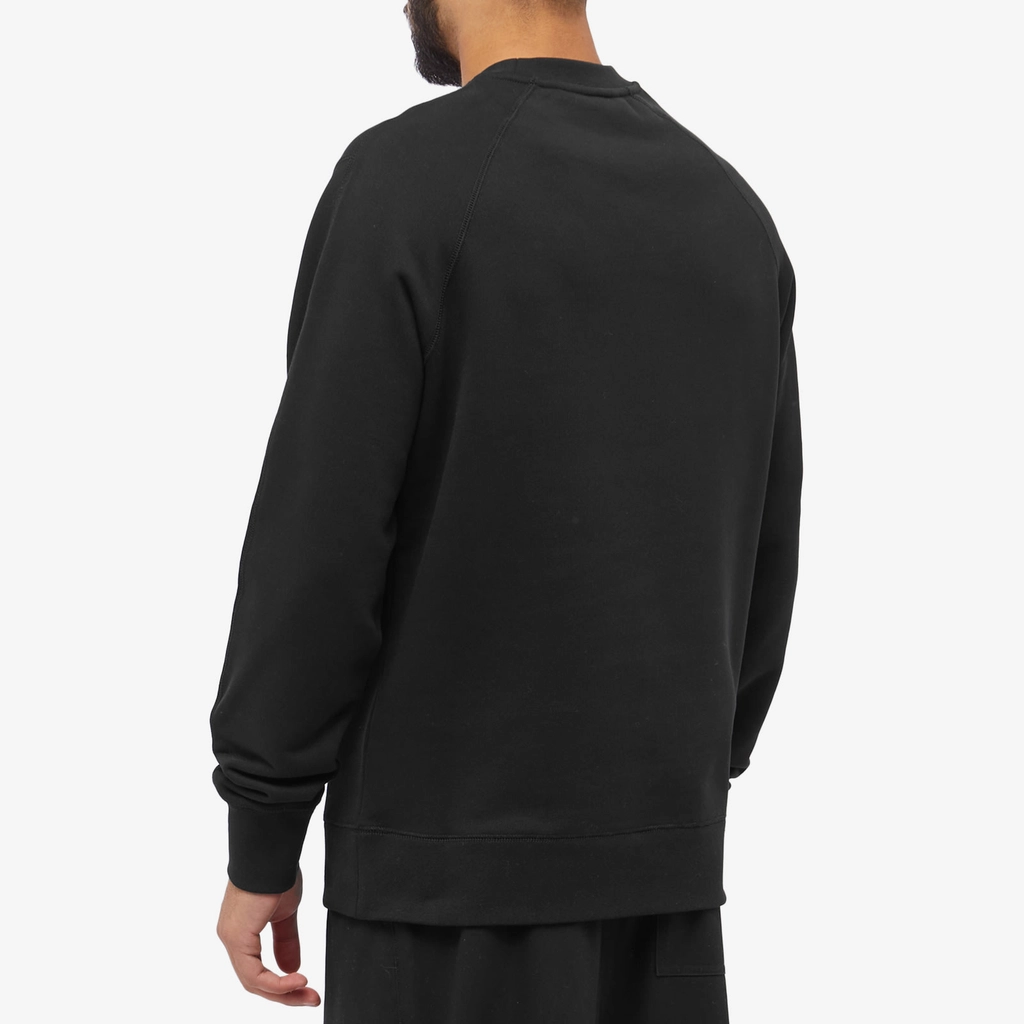 Moncler Men's Heart Logo Sweater Black