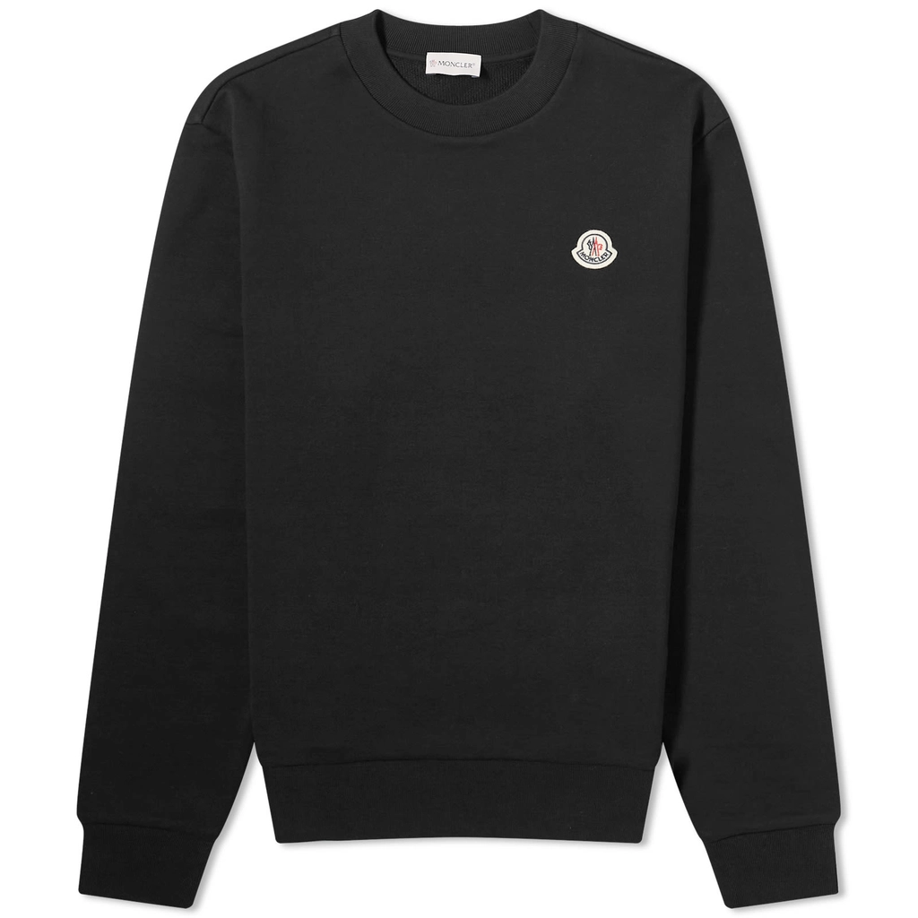 Moncler Men's Logo Sweatshirt Black