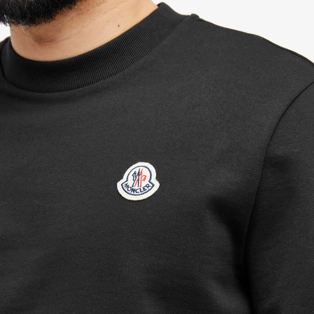 Moncler Men's Logo Sweatshirt Black