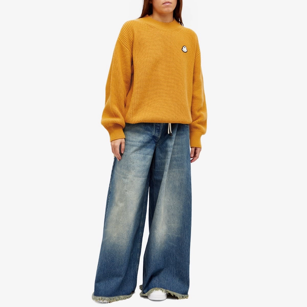 Moncler Genius x Palm Angels Crew Sweat Yellow