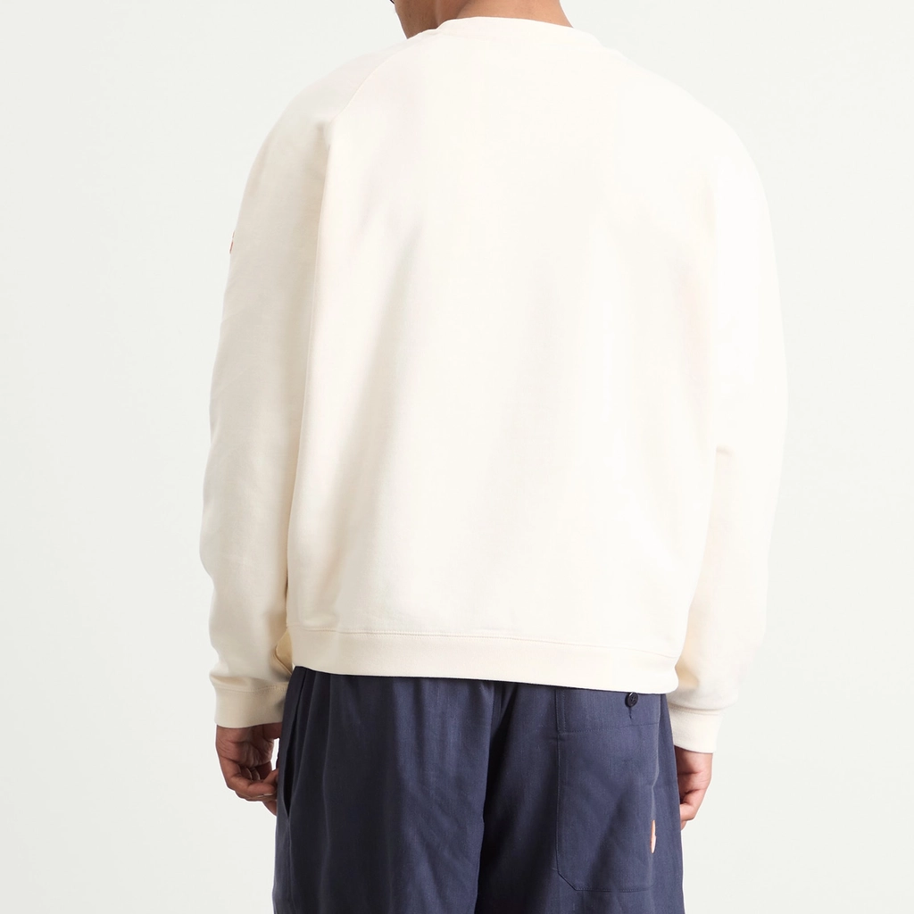 Moncler Gilga Farm by Donald Glover Fleece Sweatshirt White