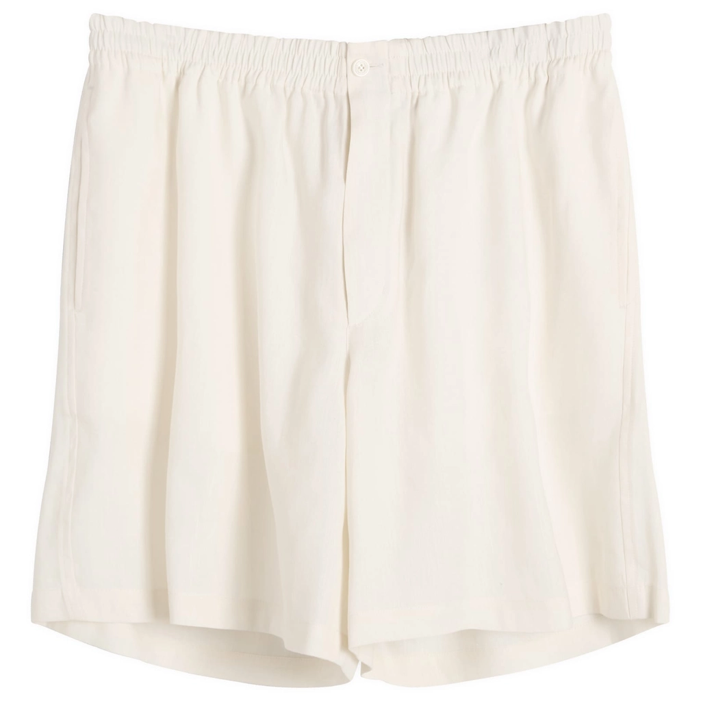 Moncler Gilga Farm by Donald Glover Linen Shorts Pink