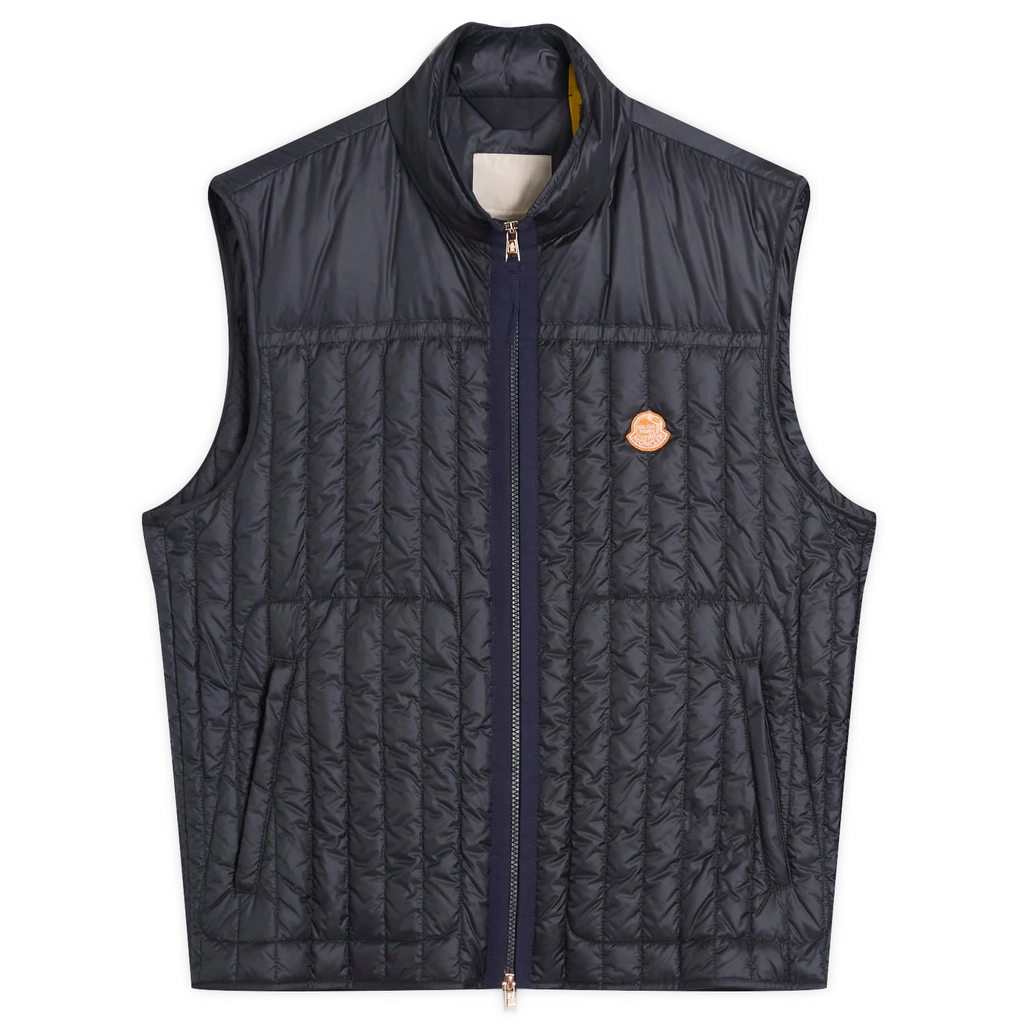 Moncler Gilga Farm by Donald Glover Tangerine Vest Navy