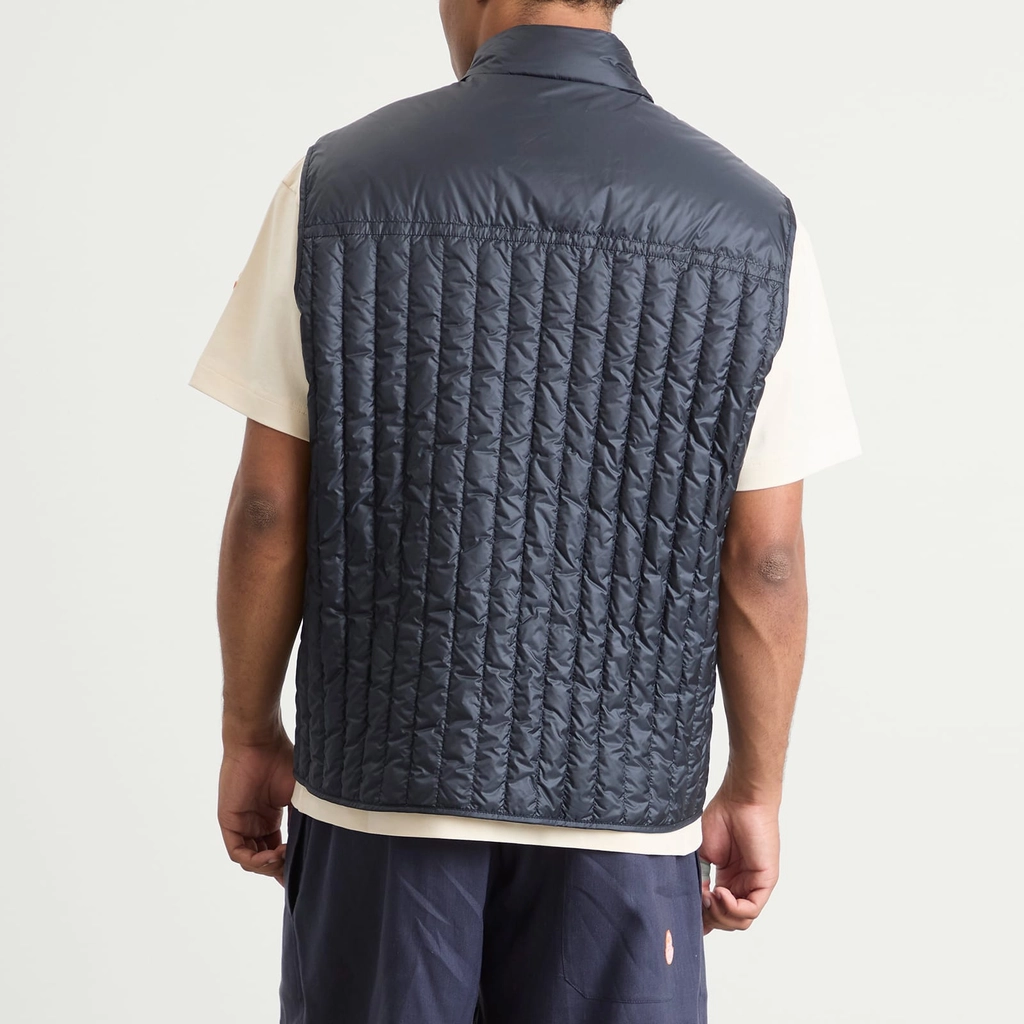 Moncler Gilga Farm by Donald Glover Tangerine Vest Navy
