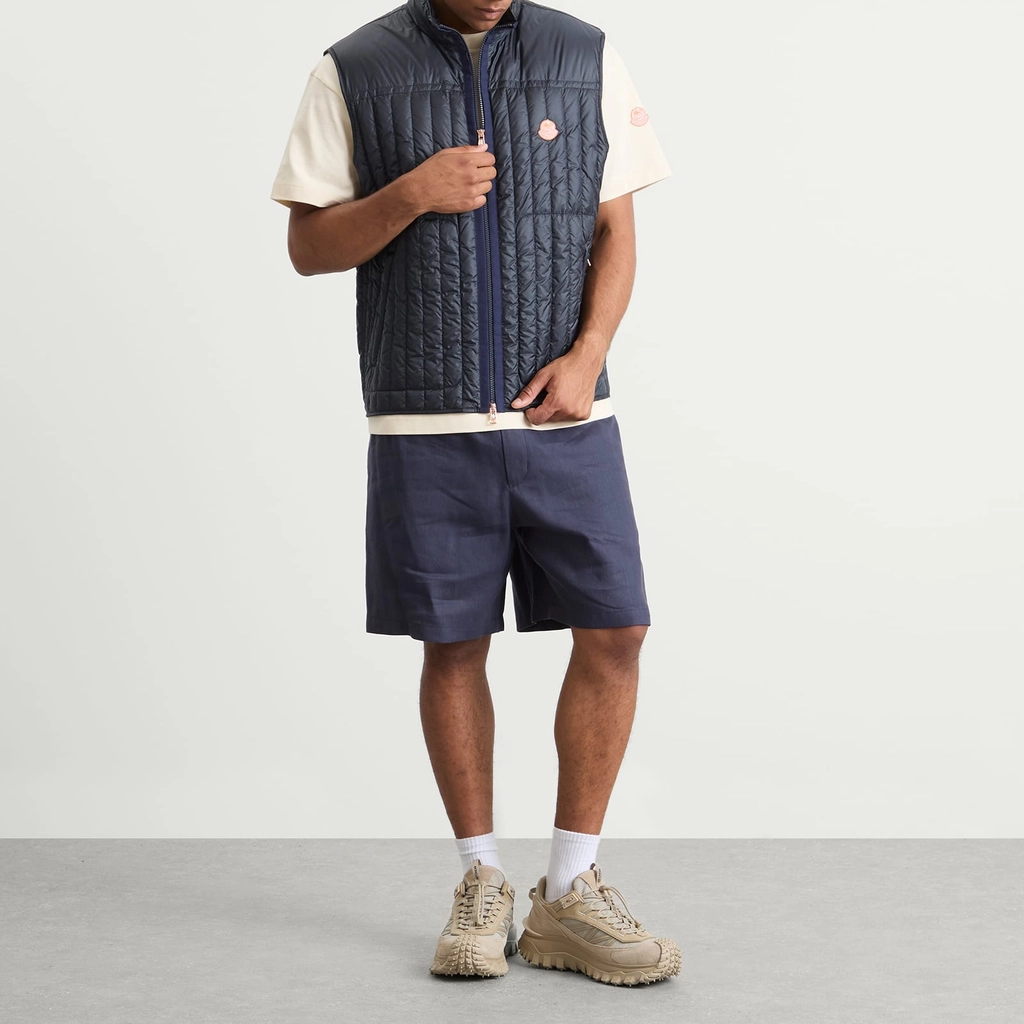 Moncler Gilga Farm by Donald Glover Tangerine Vest Navy