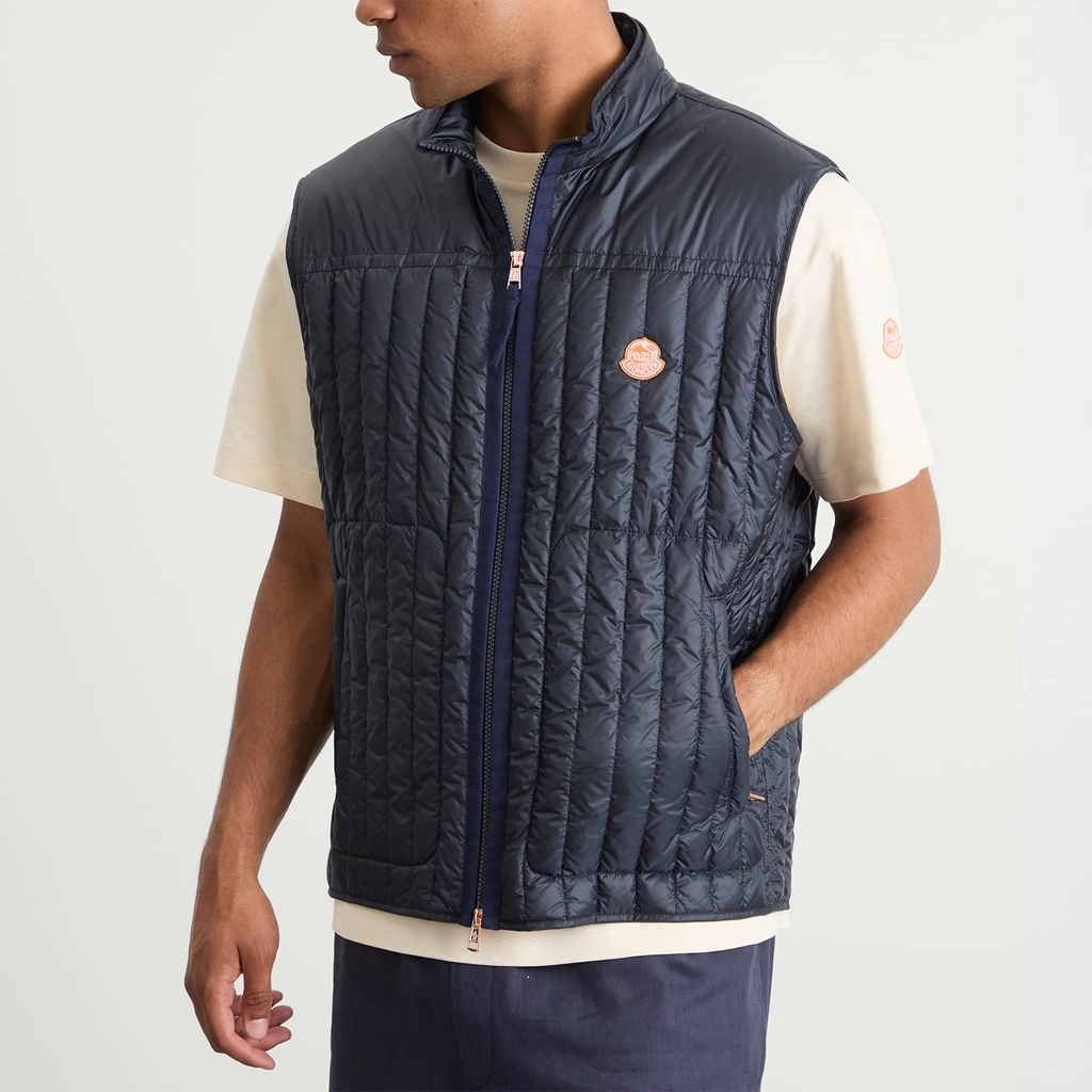 Moncler Gilga Farm by Donald Glover Tangerine Vest Navy
