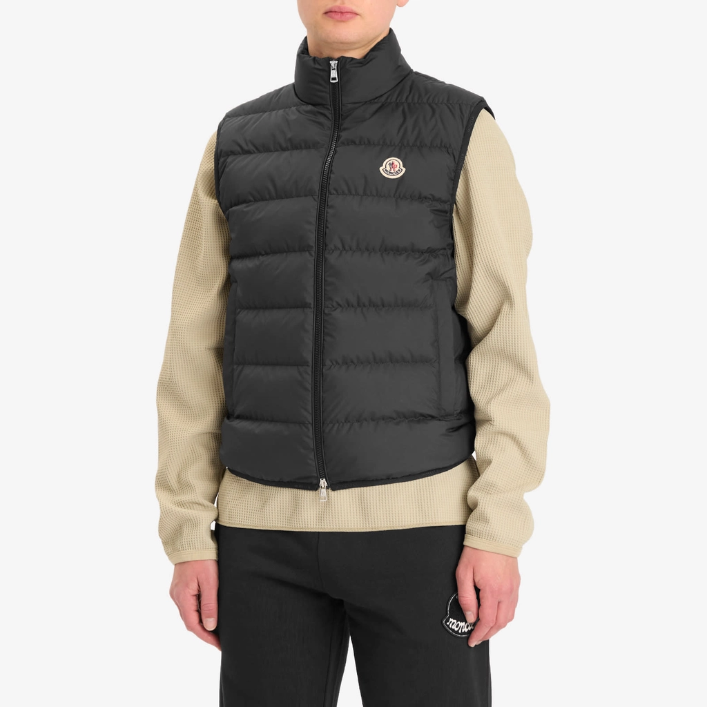 Moncler Men's Contrin Vest Black