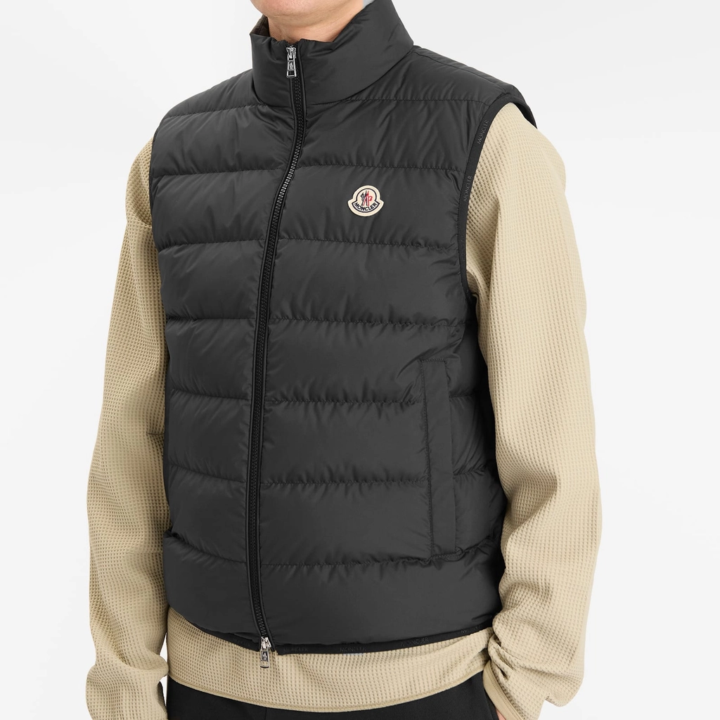 Moncler Men's Contrin Vest Black