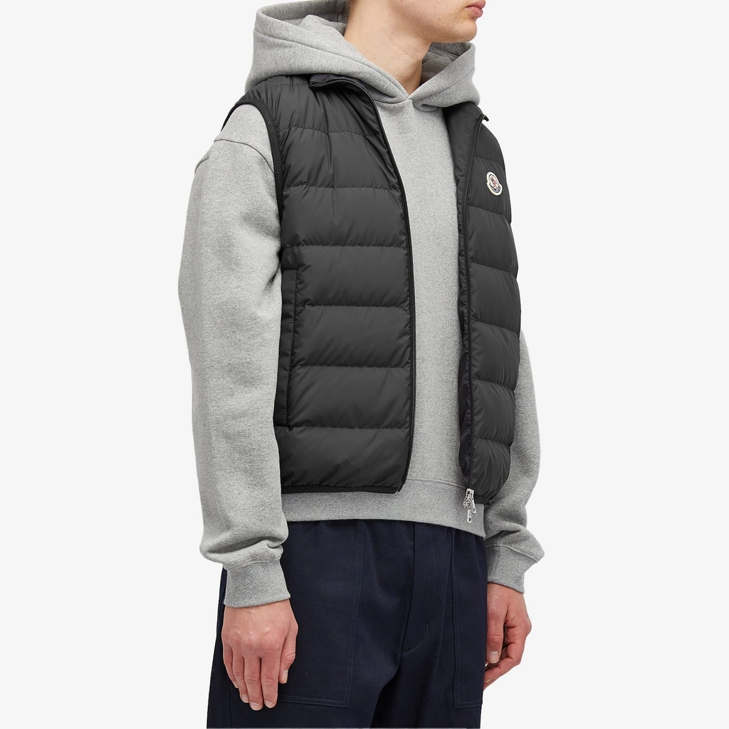 Moncler Men's Contrin Vest Black