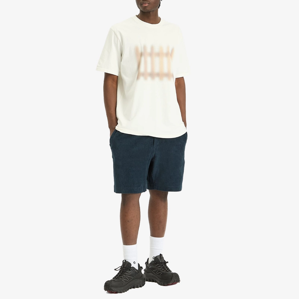 Moncler Men's Cotton Terry Shorts Navy