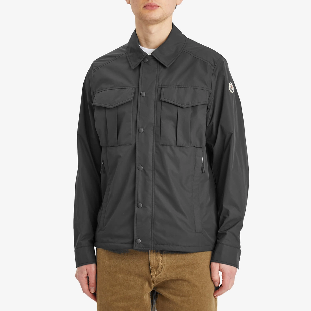 Moncler Men's Frema Shirt Jacket Black