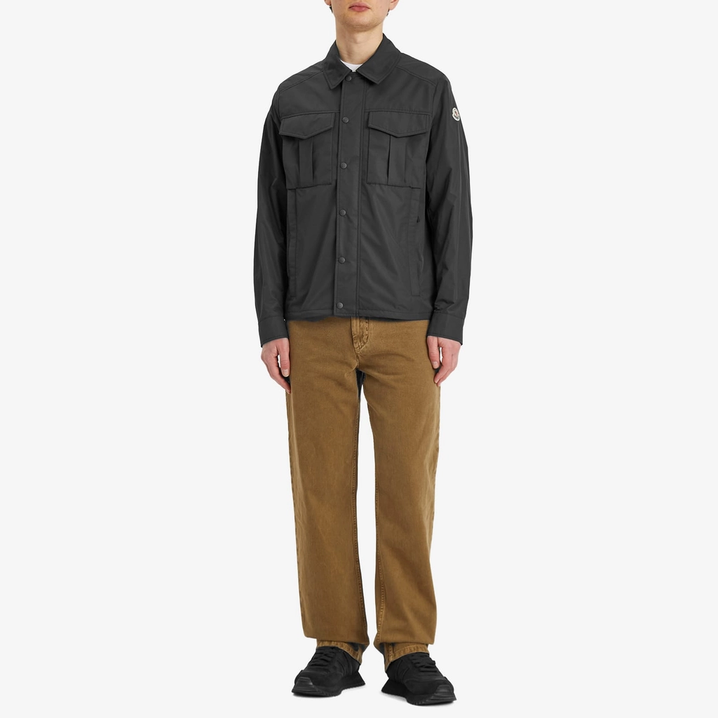 Moncler Men's Frema Shirt Jacket Black