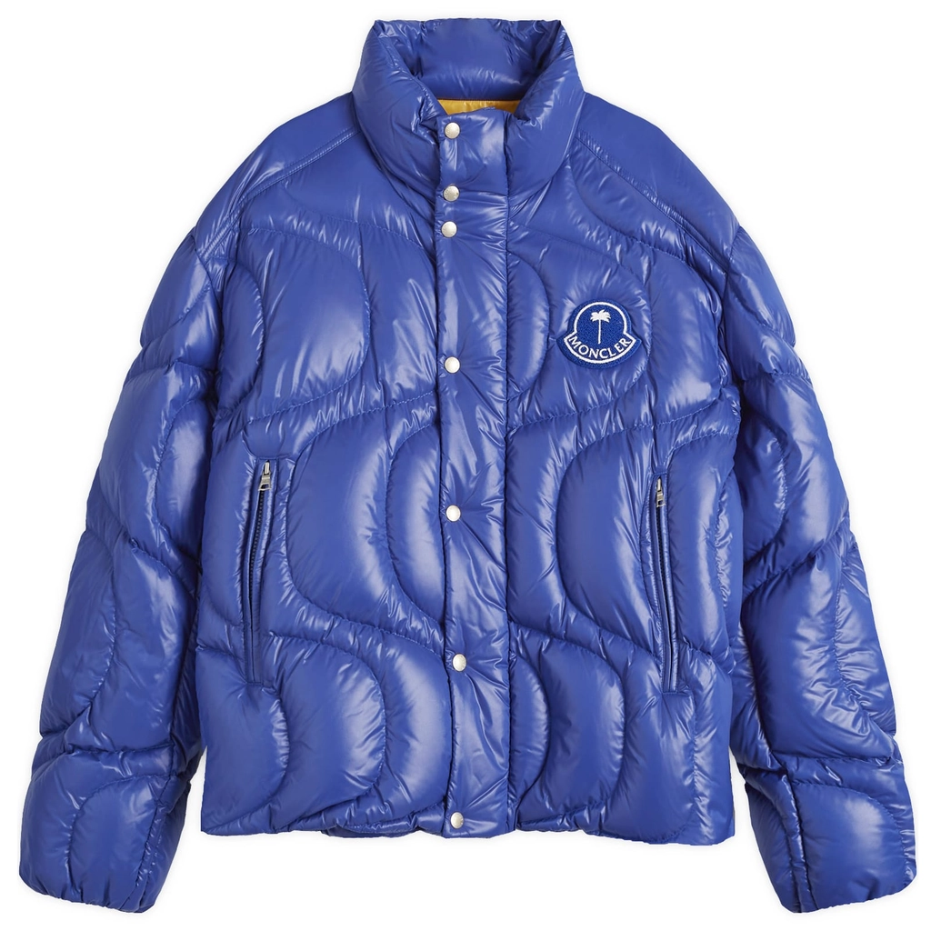 Moncler Men's Genius x Palm Angels Haunani Jacket Blue