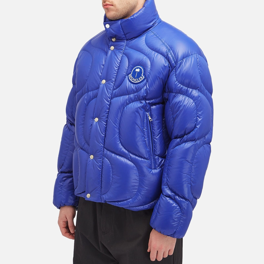 Moncler Men's Genius x Palm Angels Haunani Jacket Blue