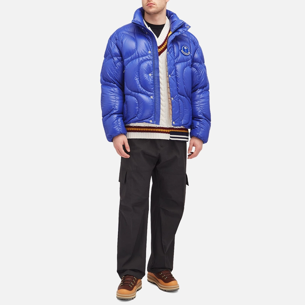 Moncler Men's Genius x Palm Angels Haunani Jacket Blue