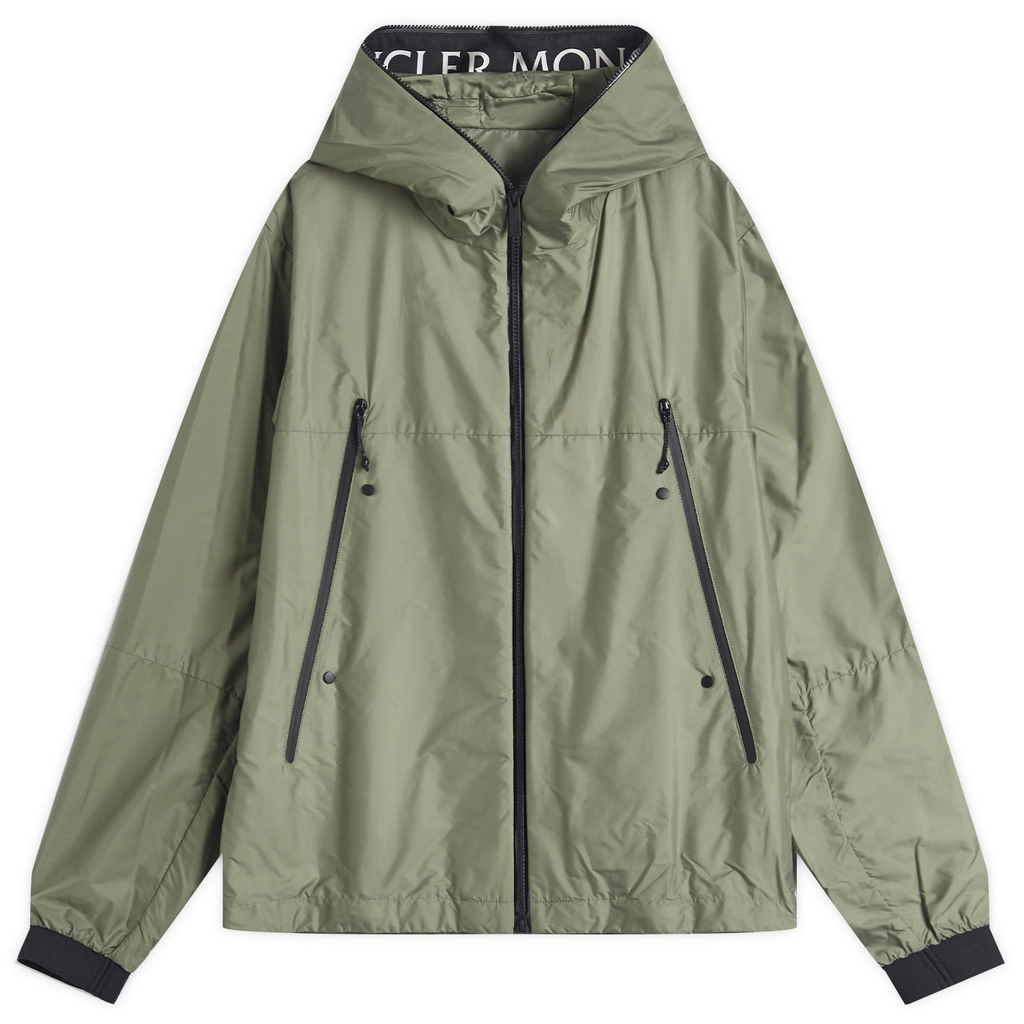 Moncler Men's Junichi Rain Jacket Green