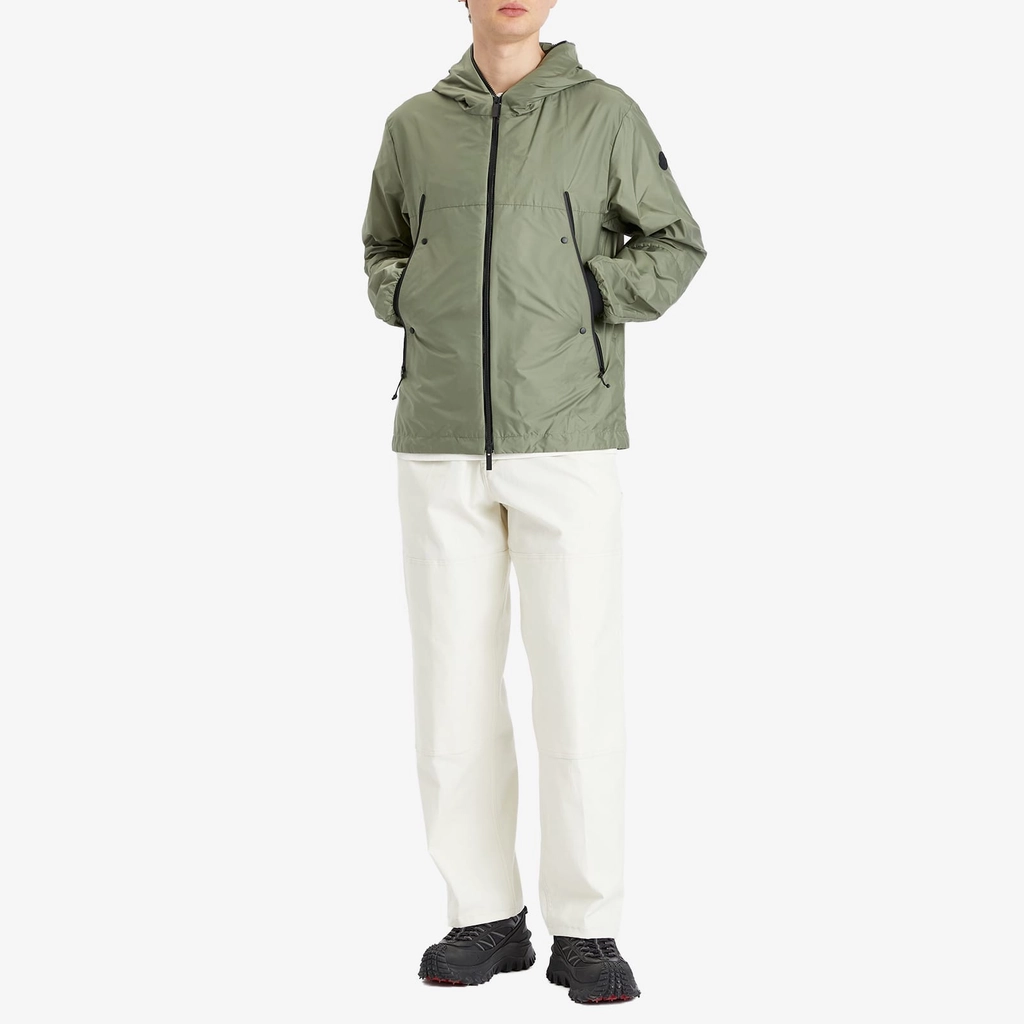 Moncler Men's Junichi Rain Jacket Green