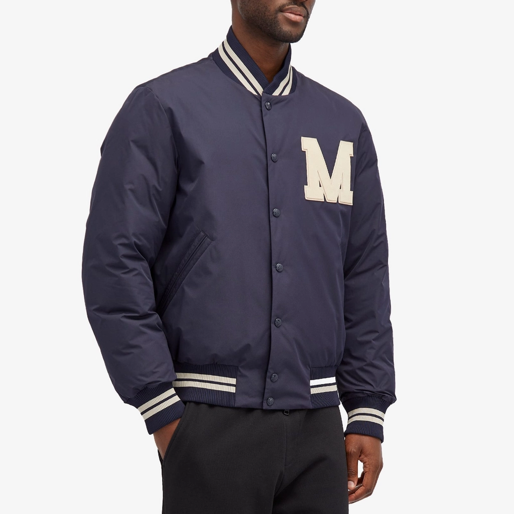 Moncler Men's Lateltin Bomber Navy