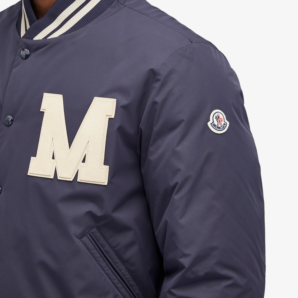 Moncler Men's Lateltin Bomber Navy