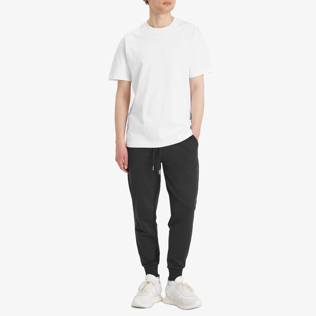 Moncler Men's Logo Cotton Sweat Pants Navy