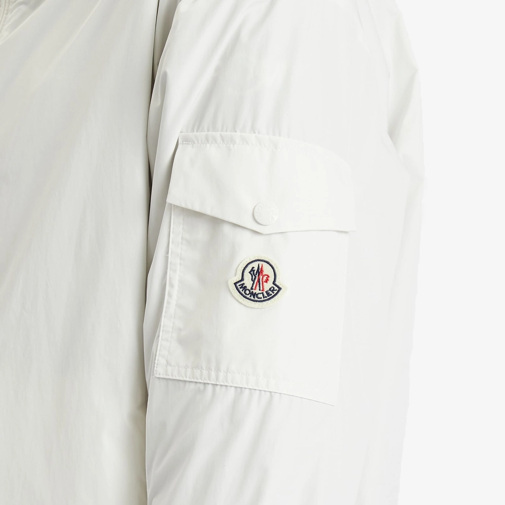 Moncler Men's Sassiere Micro Soft Hooded Jacket White