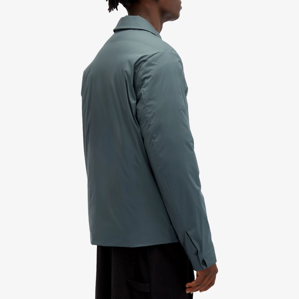 Moncler Men's Tortisse Nylon Overshirt Green