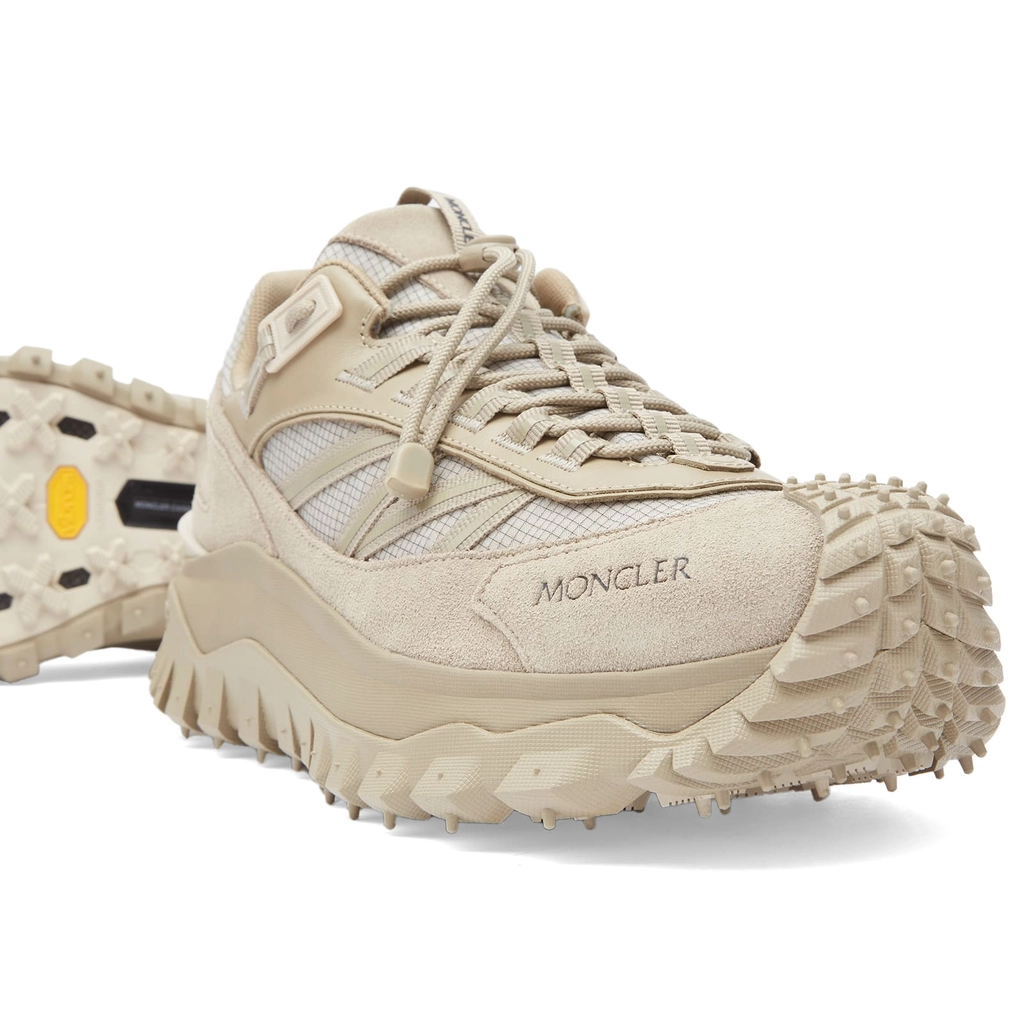 Moncler Men's Trailgrip Low Top Sneakers Beige