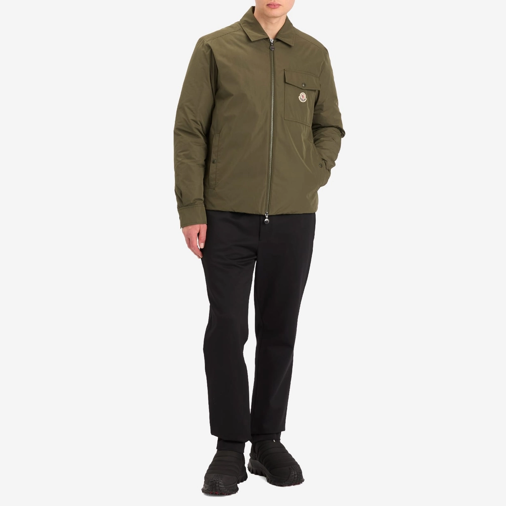 Moncler Men's Vigeon Shirt Jacket Green
