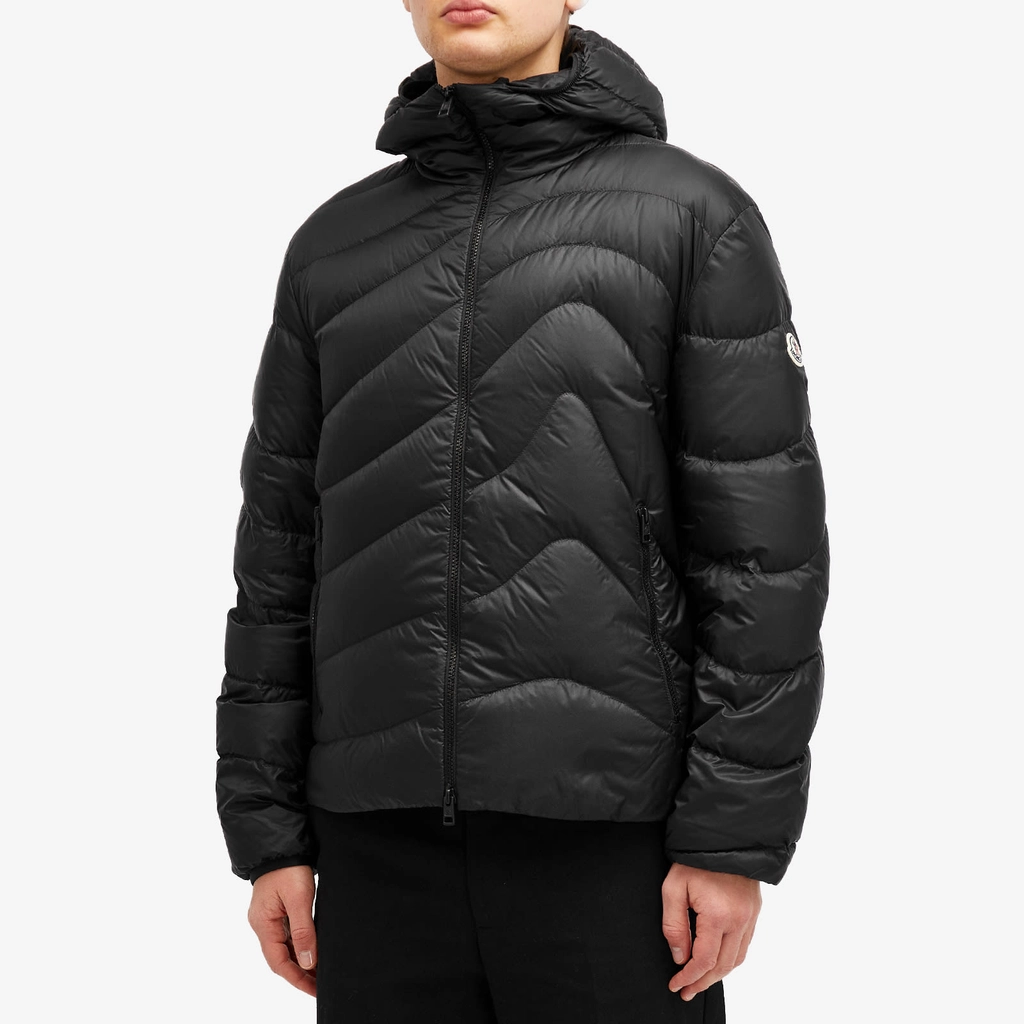 Moncler Men's Zephyros Light Weight Padded Jacket Black